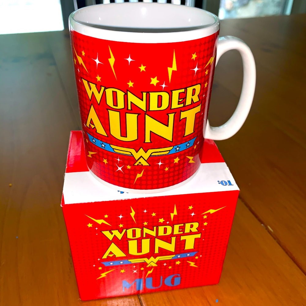 Wonder Aunt Mug Brand New in Box